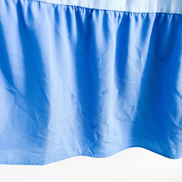 ee:some Blue Ombré Ruffle Tiered Dress - Picture 4 of 5